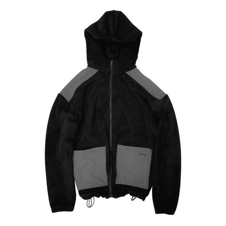 Purchase Hoodie "zip.f1" black (F103FPBL-L-1) - Price: 18$ by CUPAGE