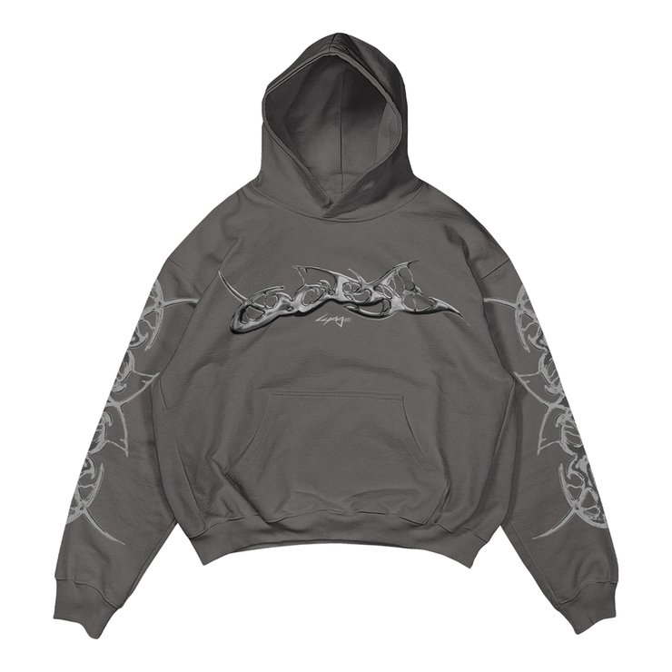 Purchase Hoodie "Robo-22" grey (RB02T-grGR-L-2) - Price: 38$ by CUPAGE