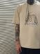 Purchase T-shirt "Humble" beige  (HM04SKbuBG-L-3) - Price: 11$ by CUPAGE