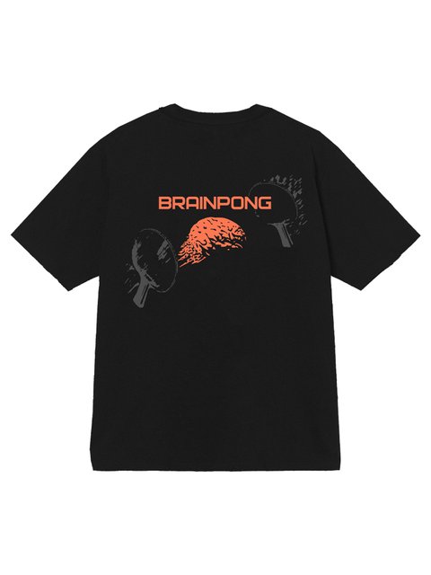 Купити Футболка "brainpong" black (BP04SKrdBL-L-3) - Ціна: 735 ₴ від CUPAGE (Купаж)